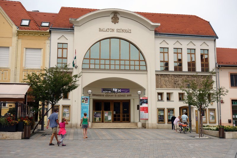 Das Balaton Theater von Keszthely, Foto: Sebastian Starke