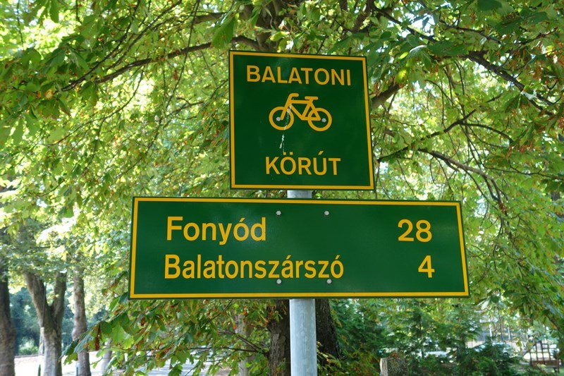 Der Balaton-Radweg, Foto: Sebastian Starke