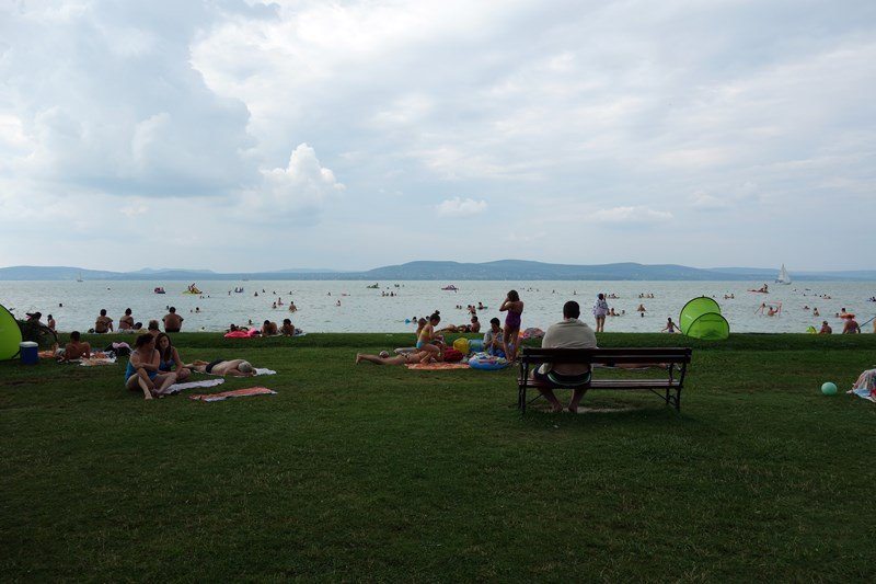 Der Badeort Balatonboglár am Südufer des Balaton, Foto: Sebastian Starke