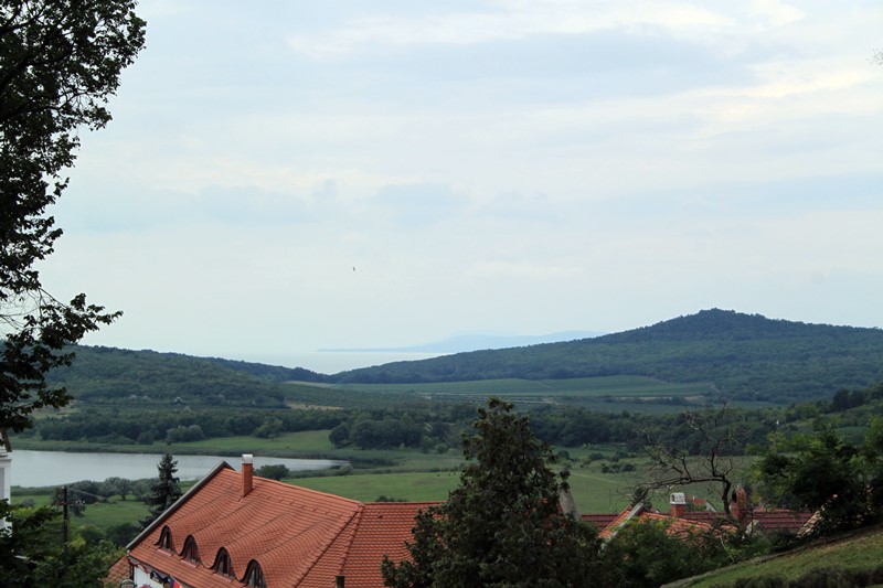 Blick von Tihany aus ins Balaton-Oberland, Foto: Sebastian Starke