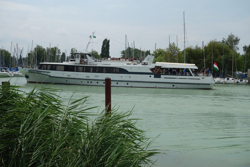 Ausflugsboot auf dem Balaton